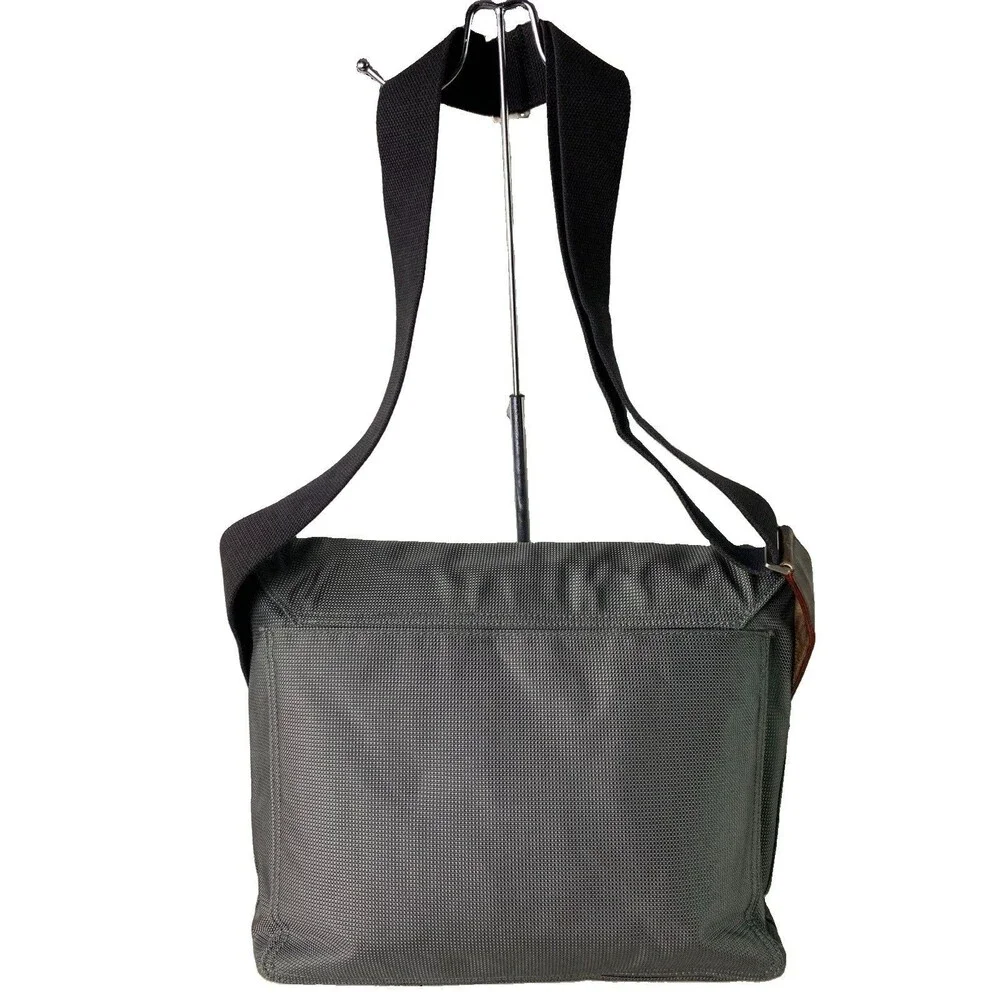 Jack Spade Greene Street Canvas Messenger Commuter Bag Crossbody Strap Laptop